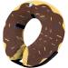 Ducomi Inflatable Hinges for Dogs & Cats - XS Brown Donuts for Surgery Recovery | Prevent Scratches & Bites | Enhanced Comfort & Visibility - Buy Online on GoSupps.com
