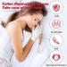 Sibba 2 Pairs Moisturizing Gloves - White Cotton for Overnight Bedtime, Heal Eczema, Repairs Rough & Cracked Hands - Hand Spa Treatment Gloves - Buy Online on GoSupps.com