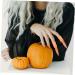 DIKACA False Witch Fingers Halloween Props Finger Nail Covers Cosplay 5pcs False Nail Set Manicure Skeleton Plastic Halloween Finger Lights Halloween Finger Tips As Shown 1 9.5x2.5cm - Buy Online on GoSupps.com