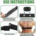 Buy Hoeslaw Heart Rate Monitor Replacement Strap - Compatible with Polar H10 H9 H7 & Wahoo Adjustable 65-95cm Soft Chest Strap (Black) for Optimal Fitness Tracking - Buy Online on GoSupps.com