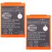 (2-Pcs) BA225030 6V 1500mah Ni-Mh Rechargeable Battery for HBC Pump Truck Remote Control Crane FUB 05AA Battery (6 Volt 1.5Ah Ni-Mh Rechargrable)