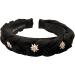 Alpenfl stern Costume Headband Linen Braided Look & Rhinestone Edelweiss Greta Women's Hair Accessories Non-Slip Headband Braided for Dirndl (Black) ADV145 - Buy Online on GoSupps.com