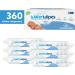 Waterwips Plastic-Free Cleaning Towels for Babies - 360 Pieces (6 Packs) | 99.9% Water-Based & Gentle on Sensitive Skin - Buy Online on GoSupps.com