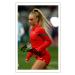 RJR Prints Alisha Lehmann - Switzerland women signed photo print 15.2 x 10.2 cm pre -printed autograph gift for football/football