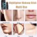 Matte Creamy Blush Stick Highlighter Contour Stick - Waterproof Long-lasting Face Makeup - Full Coverage Shimmer - Cheeks Lips Eyeshadow - 1.00g (02) - Buy Online on GoSupps.com