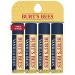 Burt's Bees 100% Natural Moisturizing Lip Balm, Vanilla Bean - 4 Tubes Vanilla Bean 0.15 Ounce (Pack of 4)