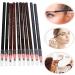 WOONEKY 10pcs Eyebrow Pencil Eye Brow Pencils for Women Peel- off Pencil Black Pencils Makeup Pencils Paper - Buy Online on GoSupps.com