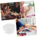 Beaupretty Glass Nail Cups tool nail cups nail art accessories nail dappen dish nail dish cups nail art dish cup dappen dish for acrylic nails nail art cup manicure nail cup plate cup - Buy Online on GoSupps.com