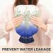 Three Checked Hot Water Bottles - Soft Fleece Cover 2 Litre Hot Water Bag for Soothing Hot & Cold Compresses - Ideal for Comfort & Relief - Buy Online on GoSupps.com