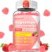 500mg Magnesium Oxide Gummies for Adults & Kids - Sugar Free Magnesium Gummies Supplement for Nerve, Bone & Muscle Support, Vegan, Non-GMO, Strawberry Flavor, 60 Count 60 Count (Pack of 1)