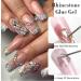 Nail glue rhinestone nail glue | 10ml quick-drying rhinestone glue - Needle tip for nails design accessories charm decoration glue for beginners use - Buy Online on GoSupps.com