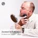 Handheld Double Sided Magnifying Mirror with Handle | 1X 2X Makeup Mirror | Acrylic | Rounded Shape | Transparent - 1 PCS - Buy Online on GoSupps.com