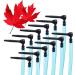 ALLOMN Maple Syrup Tree Tapping Kit 12 Set Maple Tree Extractor Tool Kit with 12 Maple Syrup Taps + 12 Maple Tree Sap Spile Extractor for Maple Syrup Supplies Winter Spring