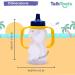 TalkTools Honey Bear Drinking Cup - Special Needs Assistive Cup with 2 Straws | Spill Proof & Leak Resistant Lid | Promotes Oral-Motor Skill Development - Buy Online on GoSupps.com