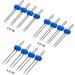 12-Piece Double Twin Needles Set with Plastic Box for Household Sewing Machine - 2.0/90, 3.0/90, 4.0/90 Sizes - Buy Online on GoSupps.com