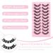 10 Pairs 3D False Eyelashes - Natural D Curl Russian Strip Lashes with Eyelash Clip | Fluffy & Wispy Artificial Eyelash Extensions for Eye Makeup - Buy Online on GoSupps.com