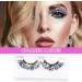 Glitter Lashes - False Eyelashes Festival Styles Eyelashes Shining Decorative Lashes 3d Effect Fake Eyelashes | Glitter Lash Extensions Makeup Decorative Eye Strip Lashes For Cosplay Props Q-02 - Buy Online on GoSupps.com