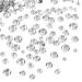 Jollin 3456 Flat Back Rhinestones Glass Pendants Gems for Nail Art 6 Sizes SS4 SS12 Crystal Mixed SS4 5 6 8 10 12