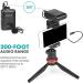 Movo WMX-1 Wireless Lavalier Microphone System for DSLR Cameras, Camcorders, iPhone, Android Smartphones & Tablets - 200ft Range - Buy Online on GoSupps.com
