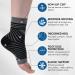 8 Pairs Neuropathy Socks for Men & Women | Plantar Fasciitis Foot Compression Socks | Arch Support, Anti-Slip, Breathable | Pain Relief, Sports Injury Recovery | S Black+White - Buy Online on GoSupps.com