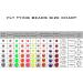 M MAXIMUMCATCH Maxcatch 100PC/LOT Tungsten Fly Tying Beads Head for Nymph Fishing Materials 10 Colors Color Assortment C - 3.8mm(5/32'') - 100PCS - Buy Online on GoSupps.com