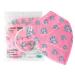 PAIDE P FFP2 disposable mask 5 layers certified breathable 20 packs. Colors and prints. C6
