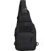 denlix EDC Shoulder Bag Chest Pack Single Shoulder Messenger Molle Military Sport Backpack Hiking Daypack Men Women Black
