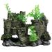 Slocme aquarium decoration medieval Harz castle aquarium landscape ornament castle shelter for aquariums decorations by Betta Fischversteck