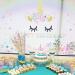 Unicorn Cake Topper for Girls First Birthday - Pink Horn with Eyelashes - Birthday Party Supplies and Decorations - Buy Online on GoSupps.com