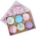Handmade Bathing Ball Cleaner Gift Set - 6 Pieces for Dry Skin & Spa Baths | Perfect Birthday & Mother's Day Gift for Her & Him - Buy Online on GoSupps.com
