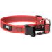 JULIUS-K9 Color & Gray Adjustable Dog Collar - 20mm Width 27-42 cm Size Red-Grey - International Shipping Available - Buy Online on GoSupps.com