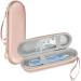 Procase case for oral-b toothbrush etui hard shell case philips electric toothbrush travel box eva travel case wear electrical toothbrush holder container travel case ros gold 2-ros gold