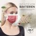 50x Medical Face Masks - Made in Germany CE Certified Type IIR 99.78% BFE One-Way Protection Adult Size Red - Buy Online on GoSupps.com