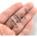 Dr.Fish Stainless Steel Fishing Power Clips - 25LB Micro Quick Snap Connectors 20 Pack - Buy Online on GoSupps.com