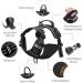 Heele No-Pull Dog Harness for Small Dogs | Soft Breathable Adjustable Reflective | XS Black - Anti-Pull with Padded Handle - Buy Online on GoSupps.com