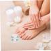 minkissy Nail Art Crystal Cup Nails Glass Dish Clear Glass Mugs Liquid Dapping Nail Art Equipment Crystal Nail Art Cup Nail Art Powder Bowl Nail Art Acrylic Bowl Nail Gel White Mini - Buy Online on GoSupps.com