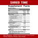 5% Nutrition Shred Time Fat Burner | Green Tea, Coffee Bean, Cayenne, Theobromine, GBB | Appetite Suppressant | 30 Servings, 180 Capsules - Buy Online on GoSupps.com