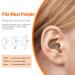 Zeadio Clear Earmould Earpiece Earbuds for Two-Way Radio - 8 Pairs - Buy Online on GoSupps.com