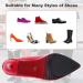 12 Pair Non-Slip Shoe Pads | Red Bottom Protector & Sole Grips for Sneakers | Self-Adhesive Non-Slip Pads for Women's Heels & Shoe Repair - Buy Online on GoSupps.com