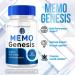(2 Pack) Memo Genesis Capsules Official Memogenesis Brain Health Support Pills with All Natural Ingredients Advanced Brain Energy Supplement with Max Strength Vitamins for Women & Men (120 Capsules) - Buy Online on GoSupps.com