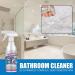 Bathroom Descaler Spray Jue Fish Bathroom Descaler Joe Fish Stubborn Stains Cleaner Bathroom Descaler Limescale Cleaner Shower for Toilet Bath Shower (1 Bottle) - Buy Online on GoSupps.com