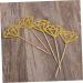 Vaguelly Wedding Decoration 50pcs Food Picks Birthday Wedding Diamond Wedding Cake Picks d Cupcake Picks Diamond Cupcake Topper Gem Cupcake Topper Fruitcakes Insert Card Flash Baby Golden medium - Buy Online on GoSupps.com