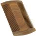 Peigne Moustache Emp che les Dents Arrondies Statiques Prise Confortable Peigne Barbe en Bois Double Face Taille Compacte pour un Usage Quotidien des Hommes - Buy Online on GoSupps.com