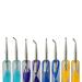 N&BF 4x nail art dotting tools bent (colorful) |Dotting Pen Spot swirls with two tips |SWIRL TOOL SET Nagel Tool for modeling from Strass Mosaik and much more.|Nail pencils in Nagelstudio Quality