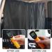 Auto Separation Curtains for Sun Protection | 136 x 80 cm Car Privacy Curtains | Removable Car Inner Part Sun Protection - Buy Online on GoSupps.com