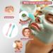 Qianyu Facial Cleansing Brushes Soft Bristle Silicone Portable Handled Facial Mask Brushes Deep Pore Cleansing Gentle Exfoliating for Removing Blackheads Whiteheads Makeup Residues - Buy Online on GoSupps.com