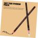 SOESFOUFU Black Colored Pencils 10pcs Eyebrow Pencil Facial Tools Eyebrow Peel- off Pencil Eyebrow Pens Crayon Girl Miniature - Buy Online on GoSupps.com