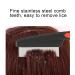 Premium Stainless Steel Lice Nit Comb - Long Handle Anti-Slip Perfect for Kids Adults & Pets - Effective Head Lice Removal Tool - Buy Online on GoSupps.com