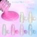 SUPWEE Pearl Gel Nail Polish Shimmer Mermaid Gel Polish White Pink Purple Blue Glitter Nail Polish Nail Gel Set Shell Swirl Thread Effect Soak Off UV Gel for Salon Home Manicure 6 Colors LW134 - Buy Online on GoSupps.com