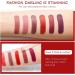 Matte Lipstick Set - Waterproof, Long-Lasting, Intense Pigments - 6 Colors Lip Makeup Kit - Beauty Gift for Women - Buy Online on GoSupps.com